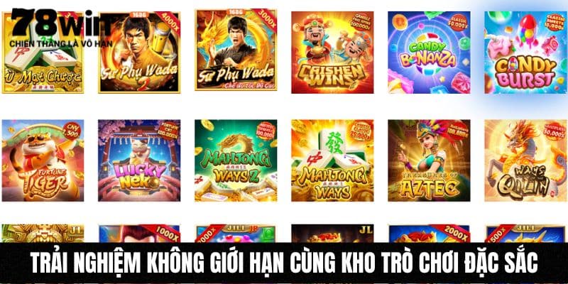 Trải nghiệm không giới hạn cùng kho trò chơi đặc sắc Trải nghiệm không giới hạn cùng kho trò chơi đặc sắc